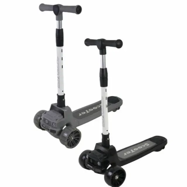 MERCEDES JEEP SCOOTER WITH MUSIC & LIGHT - G002-2 GRAY