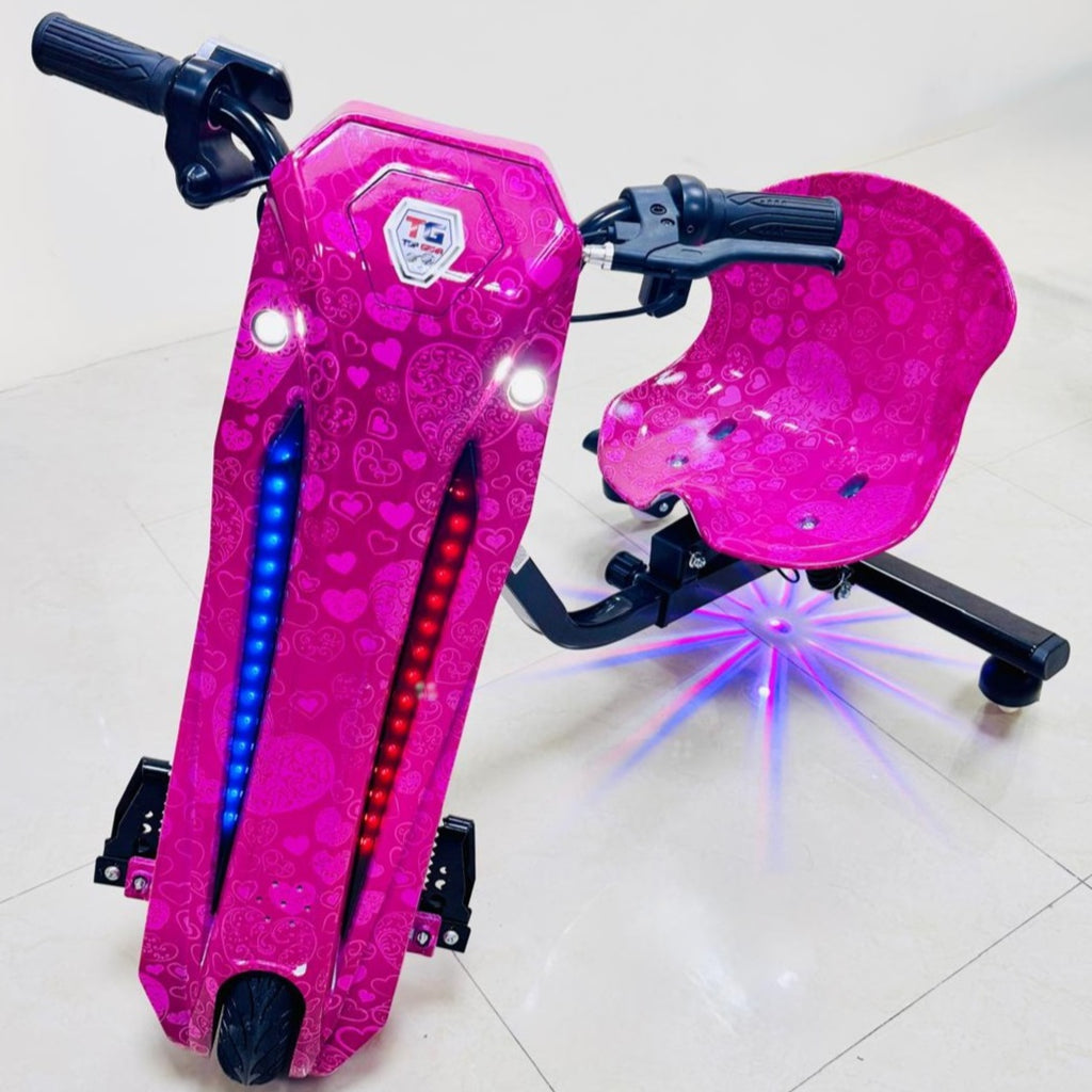 Electric Drift Scooter 36w With Colorful light, Horn, Bluetooth