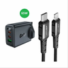 ACEFAST 65W GAN ADAPTER + TYPE-C TO LIGHTNING CABLE 1M (44101)