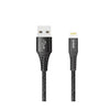 كابل USB إلى Lightning من النايلون لأجهزة iPhone بطول 2 متر - XUNDD