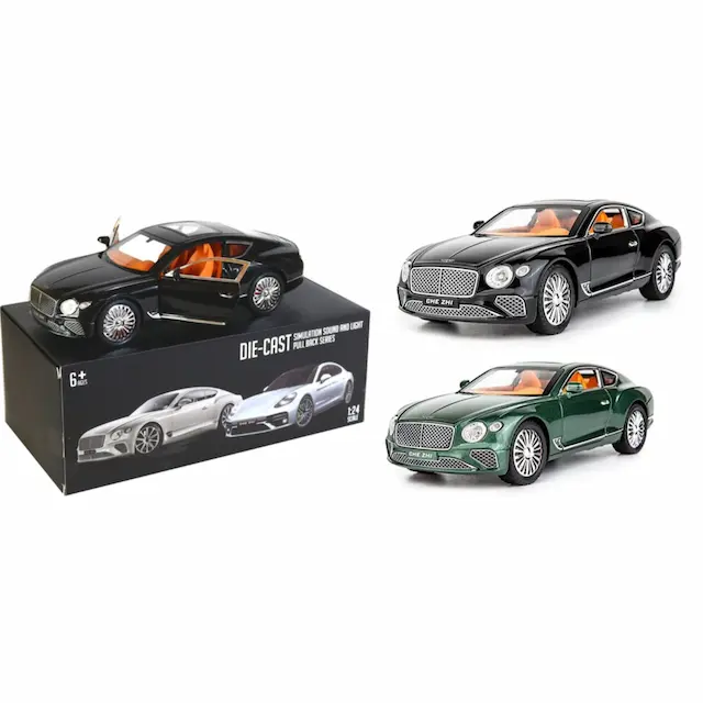 محاكاة سيارة معدنية مع صوت وإضاءة - قطعة واحدة - CZ140