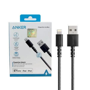 CABLE ANKER FOR IPHONE 1.8M - A8013H12
