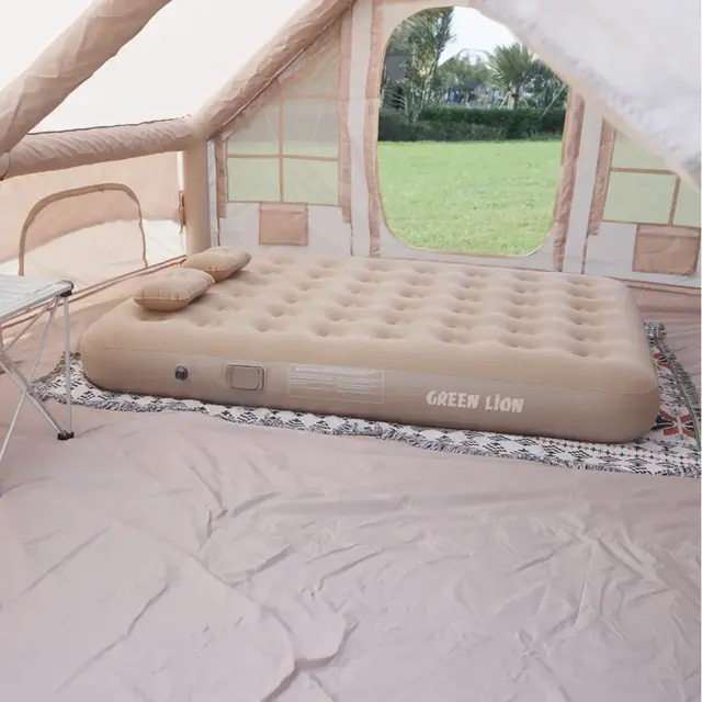 GREEN LION GMT-200 AUTOMATIC INFLATABLE MATTRESS - BEIGE