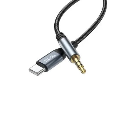 AUX CABLE TYPE-C 1M HOCO DUP03