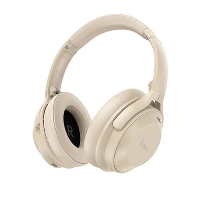 Wireless Bluetooth Headset - Creamy White - Hoco W37