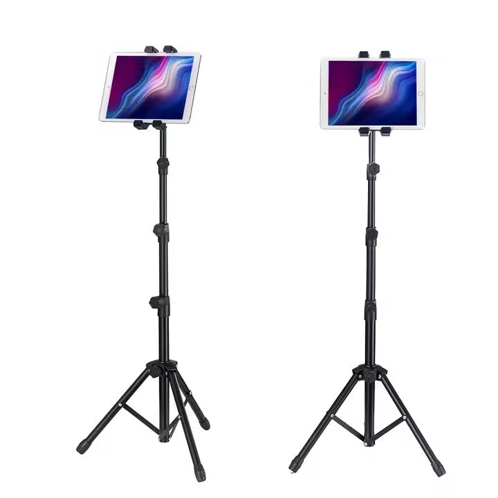 1-TRIPOD FLOOR STAND FOR MOBILE PHONES AND TABLETS (4.7-13 INCHES)