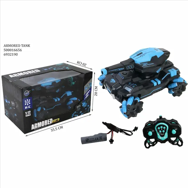 خزان قنبلة مائية مع جهاز تحكم عن بعد، وإطلاق، ورشاش رقم 899-D5