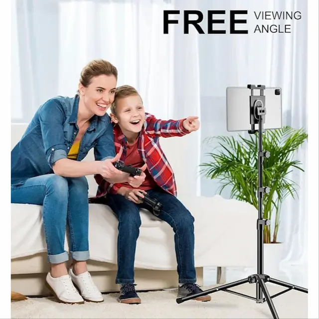 1-TRIPOD FLOOR STAND FOR MOBILE PHONES AND TABLETS (4.7-13 INCHES)