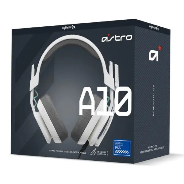 GAMING HEADSET ASTRO A10 G2 - BLANCO COLOR