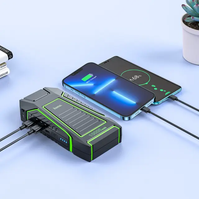 CAR JUMP STARTER WITH POWER BANK 10000MAH - HOCO QS1