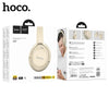 Wireless Bluetooth Headset - Creamy White - Hoco W37