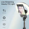 WIRELESS RING LIGHT SELFIE STICK - YESIDO SF12