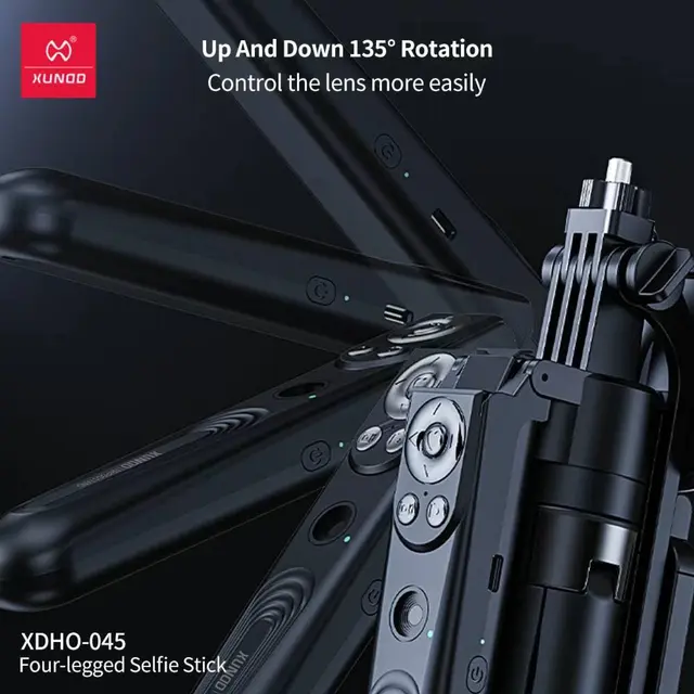 FACE TRACKING FOUR LEGGED SELFIE STICK - XUNDD XDHO-045