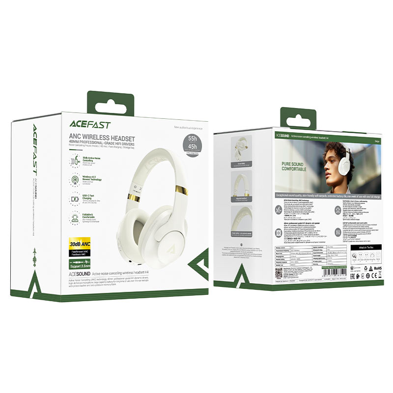 ANC WIRELESS HEADSET - ACEFAST H4