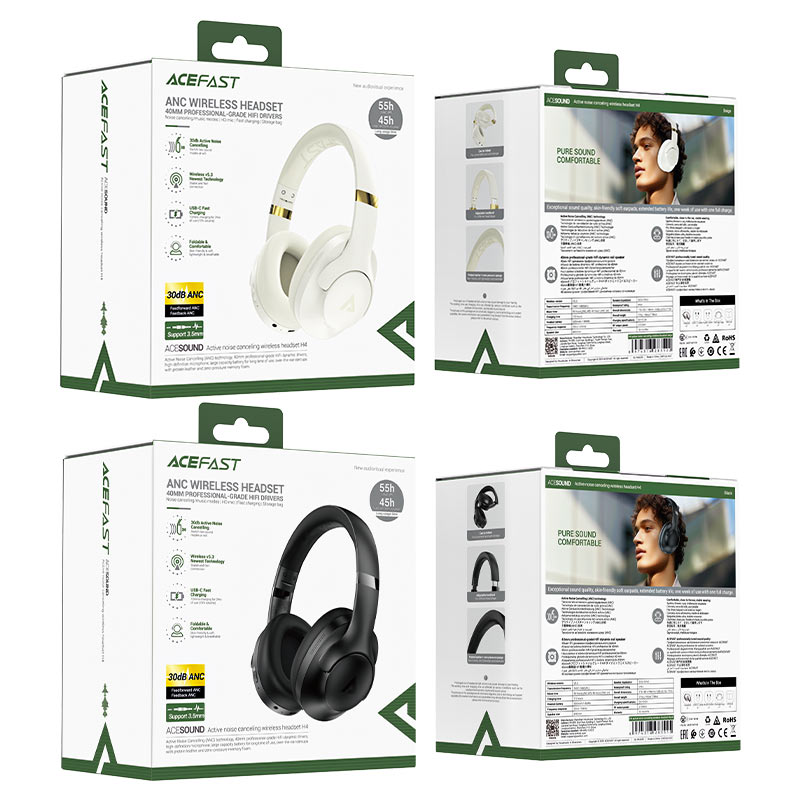 ANC WIRELESS HEADSET - ACEFAST H4