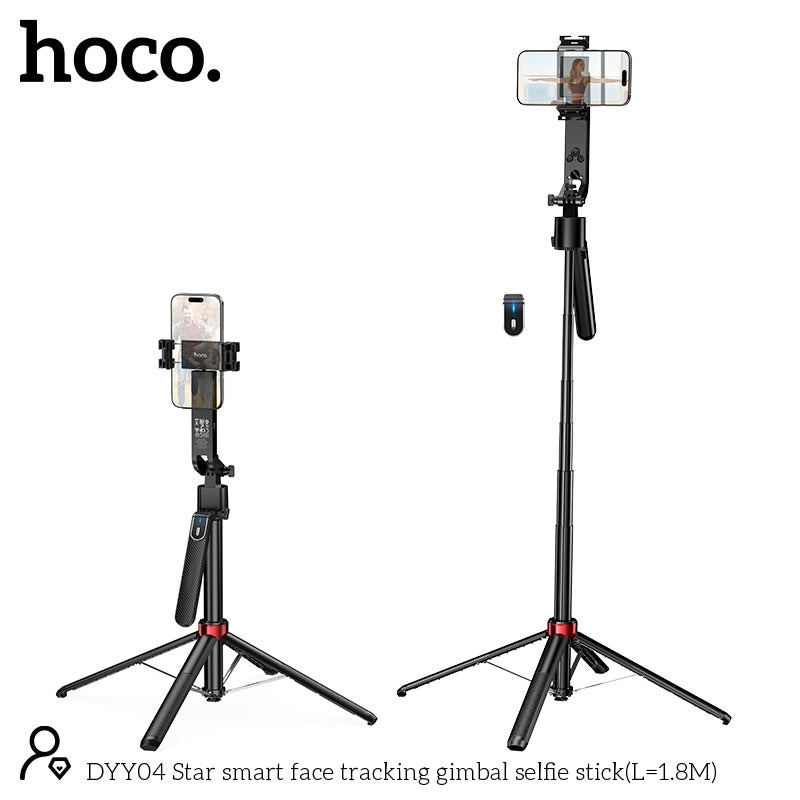 Face Tracking Gimbal Selfie Stick - Hoco DYY04