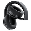 Black over-ear headphones on a white background