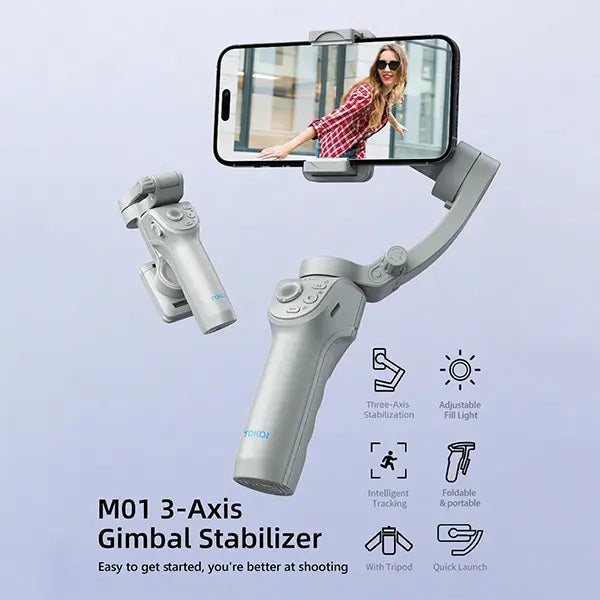 Adjustable Fill Light on Gimbal