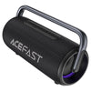 ACEFAST K2 Pro wireless speaker with RGB lighting, 4 speaker units, and 9600mAh battery for powerful 360° sound.