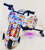 Electric Drift Scooter 24w With Colorful light, Horn, Bluetooth-Emoji edition