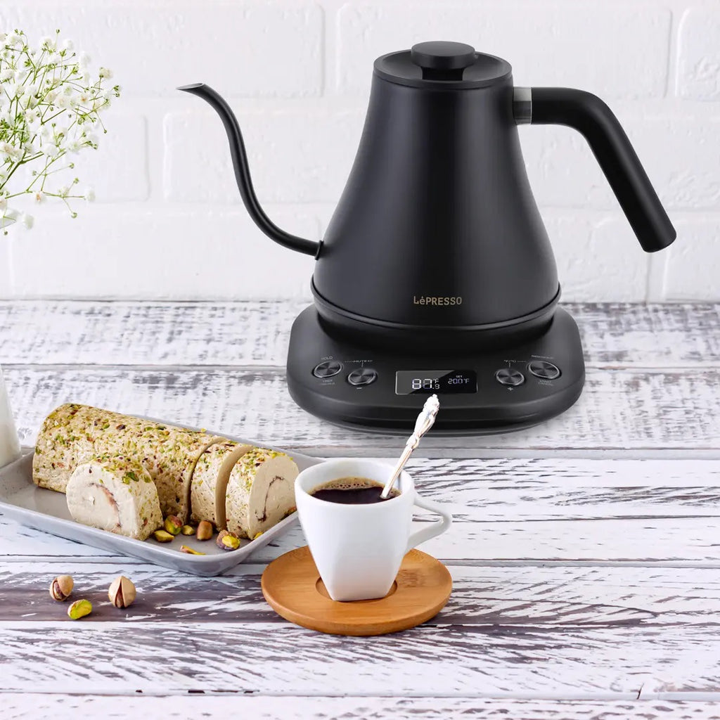 Lepresso Electric Pour-Over Kettle - Black