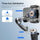 Folded TOKQI M02 gimbal showing compact and portable design