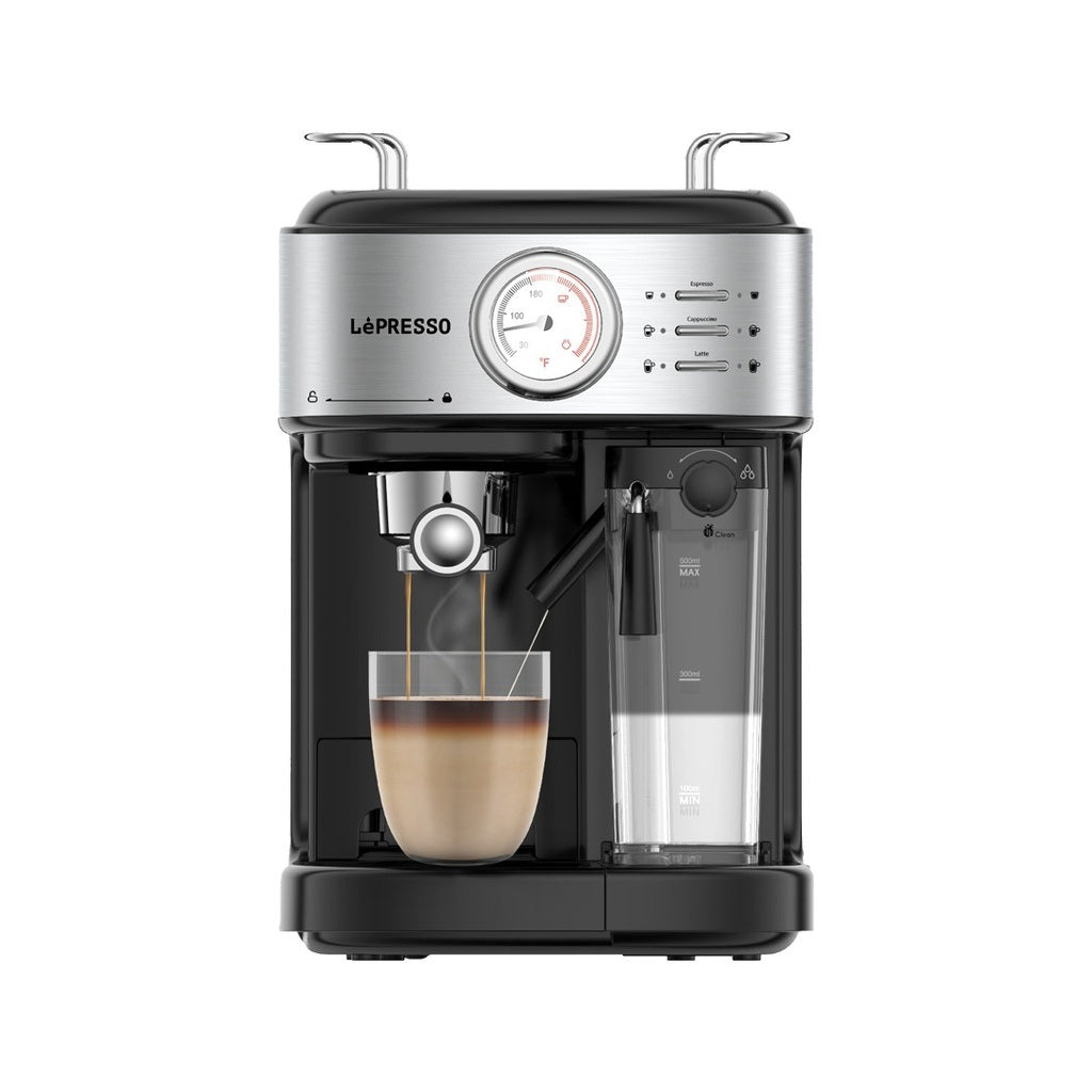 LePresso Coffee Machine 20 Bar Powerful Pressure Pump With Capsule Filter and Funnel - LP004