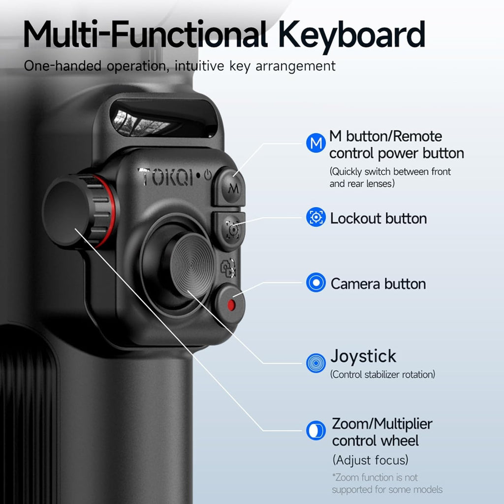 Magnetic fill light on gimbal with adjustable brightness