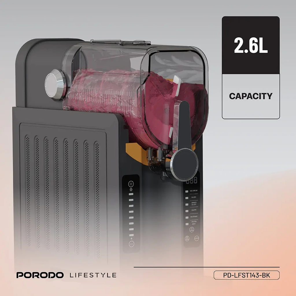 Quick Freezing Function Display – Porodo Slushie Maker