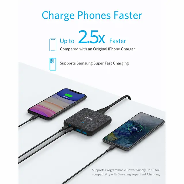 faster phone charger 