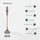 Green Lion GV-450 Cordless Vacuum Cleaner - Gray & Gold