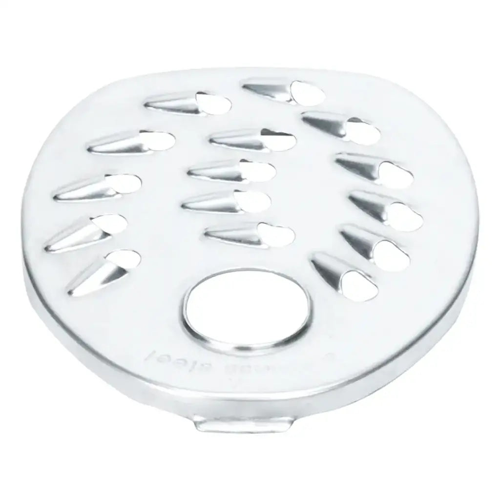 Stainless steel precision disc blades for vegetable chopping.	شفرات قرصية دقيقة من الفولاذ المقاوم للصدأ لتقطيع الخضار.
